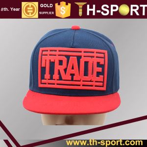 Chapeau de snapback de mode chaude réglable casquette de baseball bleue