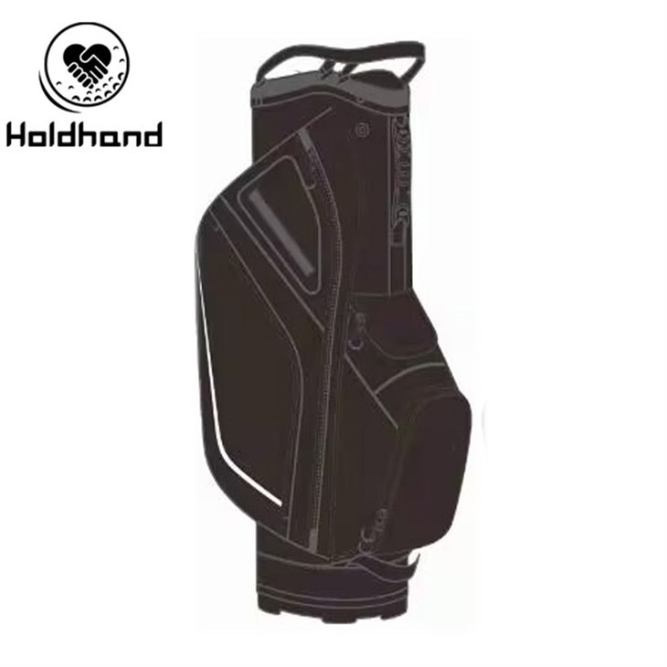 Grotte pour femme légère et de haute qualité sur roulettes : un sac de chariot de golf spacieux à 10 positions