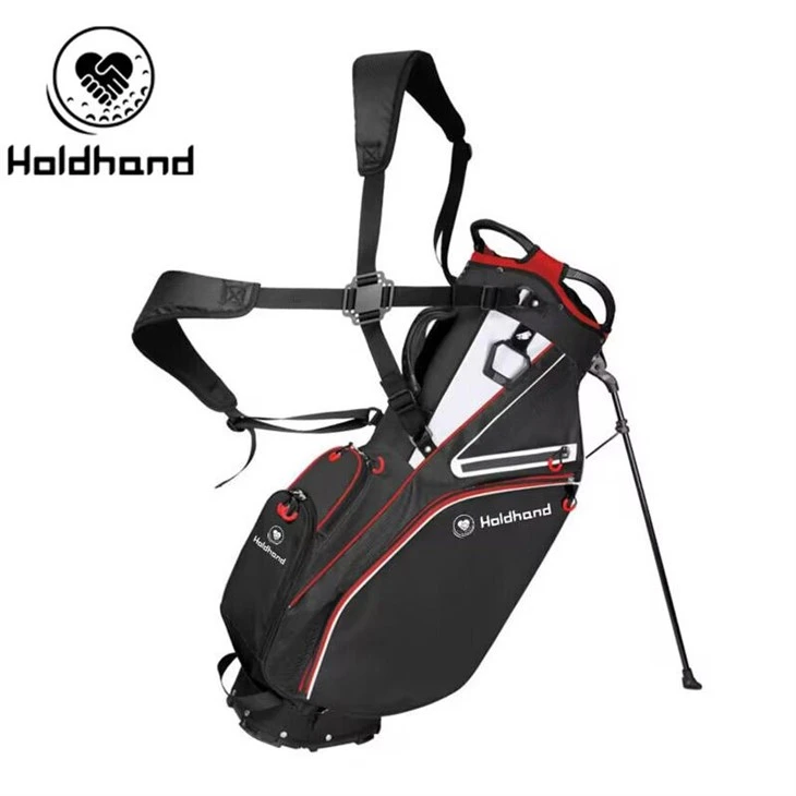 Sac de golf en PU haut de gamme avec logo personnalisé brodé – Sac de golf personnalisé