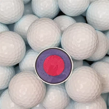 Trouver une icône similaire vente en gros logo personnalisé balle de golf 42 mm double couche pratique d'entraînement balle de golf explosive pour les activités sportives