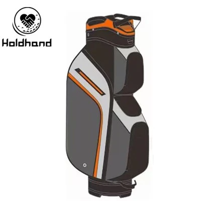 Sac de Golf à 14 poches multiples, Logos personnalisés, vente en gros, sacs de chariot de Golf