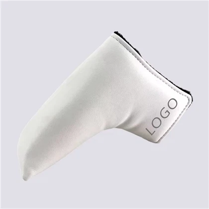 Couvre-tête de Golf OEM en usine, couvre-tête de Putter avec broderie magnétique en cuir PU, lame de Golf, Logo personnalisé