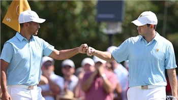 Patrick Cantlay et Xander Schauffele mènent le départ de rêve de l'équipe amé...