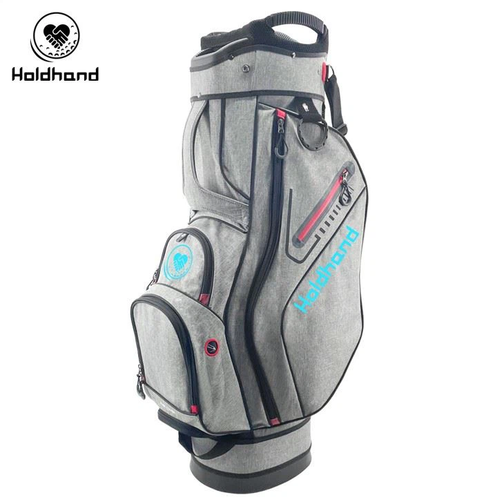 Sac de chariot de golf en polyester imperméable avec logo personnalisé de vente supérieure OEM