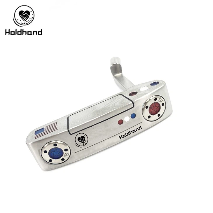 Golf Club Putter Heads Unique Design CNC Finishing Forged Blade