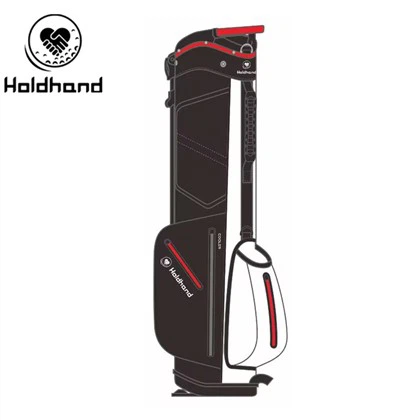 Vente chaude Bandoulière Structure Légère Golf Stand Sac Stand Sacs Logo Personnalisé Et Modèle Sac De Golf